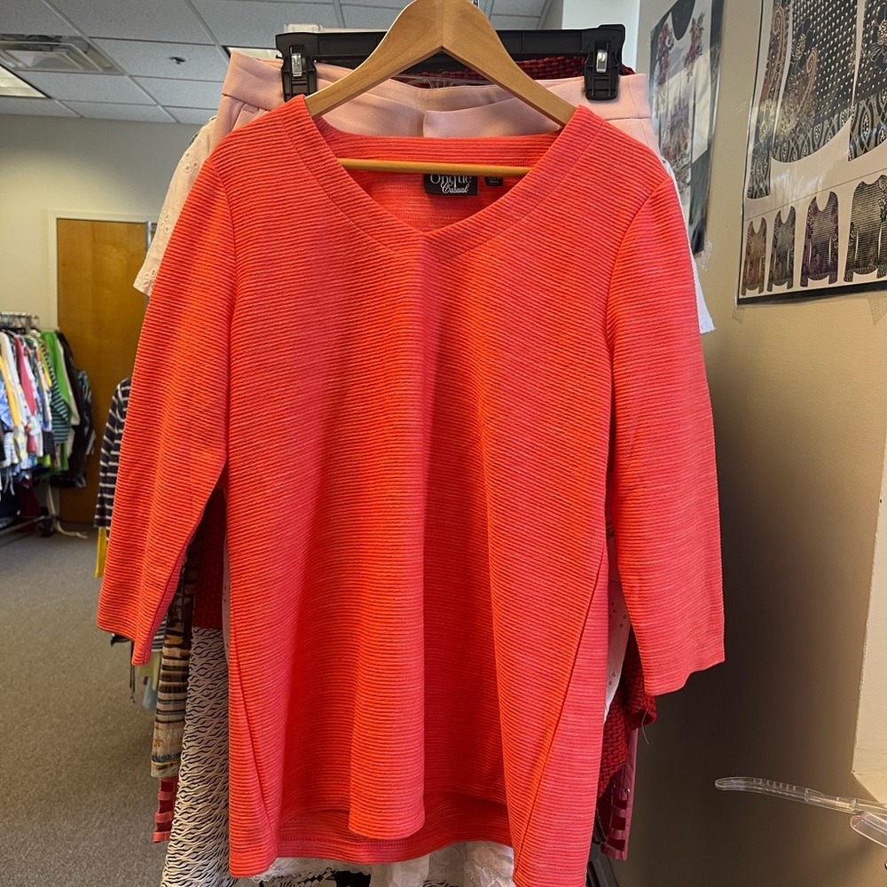 Onque Casuals Coral Tunic Top